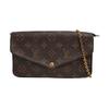 [Б/У] Сумка Felicie Pochette Classic Monogram с покрытием из канвы и кожи, трехкомпонентная, на цепочке - Очень хорошее состояние #1U030M1