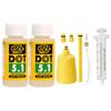 Bicycle Brake Mineral Oil Bicycle Hydraulic Disc Brake Oil Bleed Kit Mineral Oil MTB Road Bike Brake Repair Tool Oil Injector