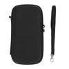 USB Flash Drive Case Black 20 Slots EVA Dust Proof Scratch Resistant Double Zipper Portable USB
