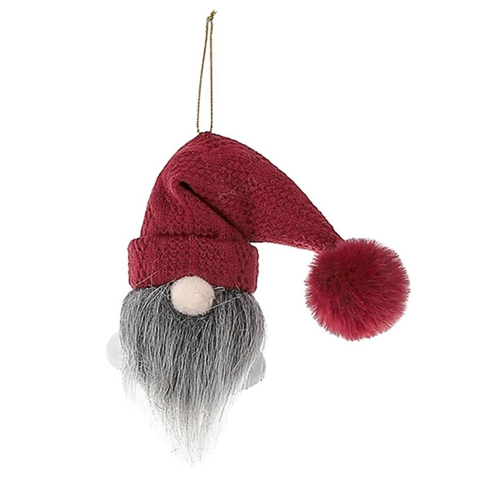 Мохнатый гном Санта кукла плюшевые игрушки маленький колокольчик подвеска НОВЫЙ рождественский подвесной декор Рождество