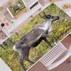 Wildlife deer Mouse Pad Gaming Mouse Pad Mouse Pad with Edges and NonSlip Rubber Base Extended Mouse Pad