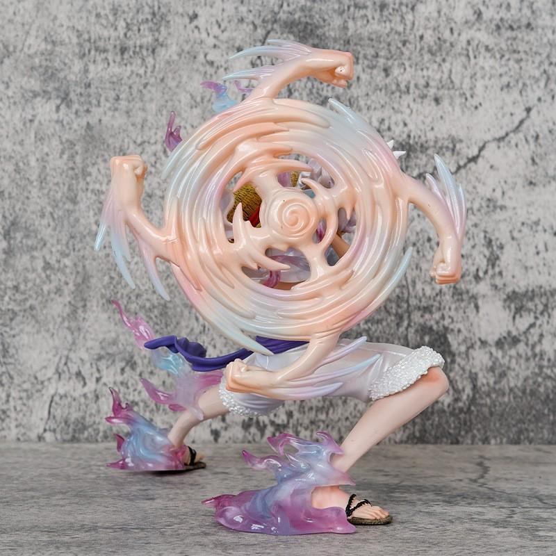 Фигурка Луффи Gear 5 Ника One Piece Аниме Статуэтка Декор для стола Подарок для мальчиков Коллекционеров