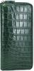 Green Crocodile Long Wallet Wallet Long Wallet Genuine Single Piece Leather Unrivaled Crocodile Leather Crocodile Leather Crocodile Leather Crocodile