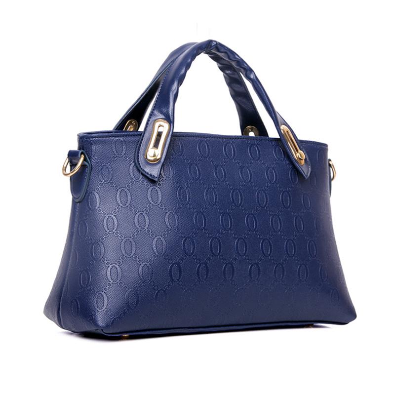 Новая коллекция 2025 года, набор из 4 вложенных сумок в европейском и американском стиле, вместительная сумка через плечо для поездок на работу