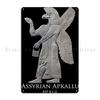 Winged Eagle Head Assyrian Apkallu 883 859 Bce Metal Plaque Poster Club Print Bar Wall Decor Cinema Tin Sign Poster