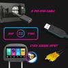 1~10 шт. Автомобильная видеовыходная коробка с USB-портом, адаптер CVBS, портативный RCA-видеовыходной кабель, 2 CVBS-выхода для Android-мультимедийного плеера