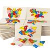 Kids Educational Wooden Animal Digital 3d Puzzle Early Learning Toy
