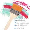 4 Pcs Paint Brush Set for Varnishes Acrylic Painting Watercolor Wood Wall Furniture Brush