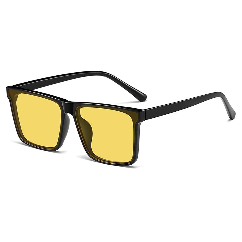 New Arrival Square Sunglasses Large Frame Retro Vintage Style Men Women Outdoor Fashion Accessories