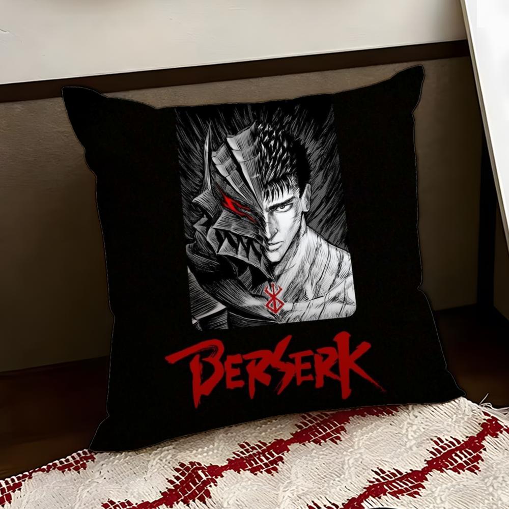 Cool BBerserkS Cushion Cover Reversible Soft Durable Pillow Cover Home  Car MultiScene Use for Daily Comfort