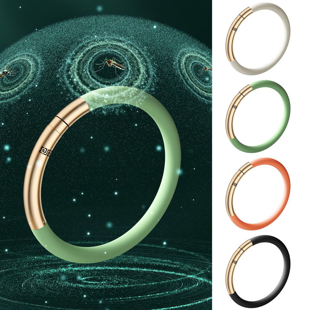 Браслеты от комаров Эфирные масла Водонепроницаемые уличные браслеты без ДЭТА