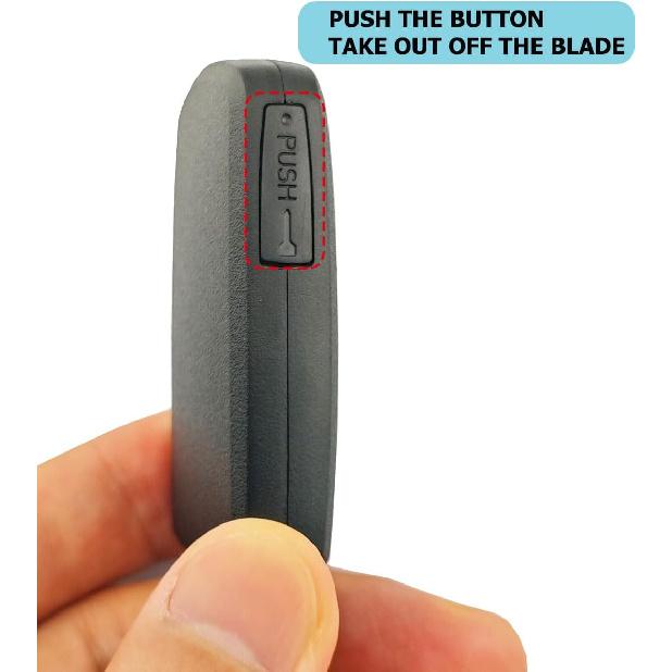 4 Button Replacement Key Fob Shell Case fit for Toyota Avalon Camry Corolla RAV4 Highlander Sequoia 2011 2012 2013 2014 2015 2016 2017 2018  Keyless