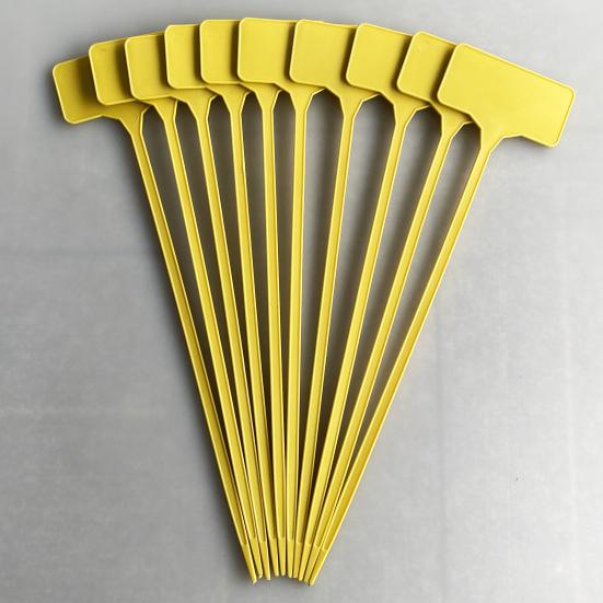 30 шт. этикетки для растений Т-образные пластиковые водонепроницаемые бирки для растений легко писать сад