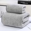 Thicken Bamboo Charcoal Coral Velvet Bath Towel For Adult Soft Absorbent Quick-Drying Towel Home Bathroom Microfiber Towel Sets