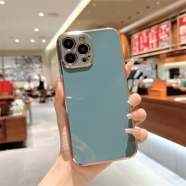 Для Iphone 13 чехол для телефона с гальваническим покрытием для Iphone 14 11 12 Pro Max Xs X Xr 12 13pro 14plus противоударный бампер задняя крышка