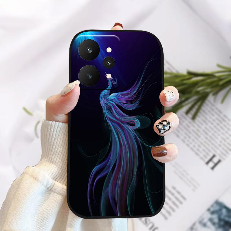 Чехол для Realme 15 15Pro 5G Стильный чехол с принтом на задней панели Для Realme15 15 Pro Мягкий ТПУ Силиконовый Funda Capa RMX5101 RMX5106 Бампер