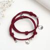 1 Pair Adjustable Magnetic Attraction Couple Friendship Bracelets Creative Simple Mountain Sea Pendant Bracelets Jewelry Gift