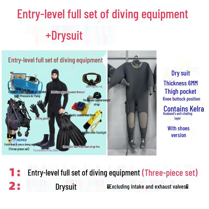Scuba Diving Oxygen Tank & Emergency Gear