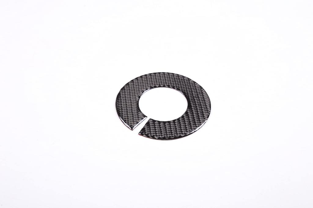 Hcilloend Новый Fit Fiat 500 2008-2023 Наклейка на эмблему рулевого колеса Наклейка на руль Интерьер