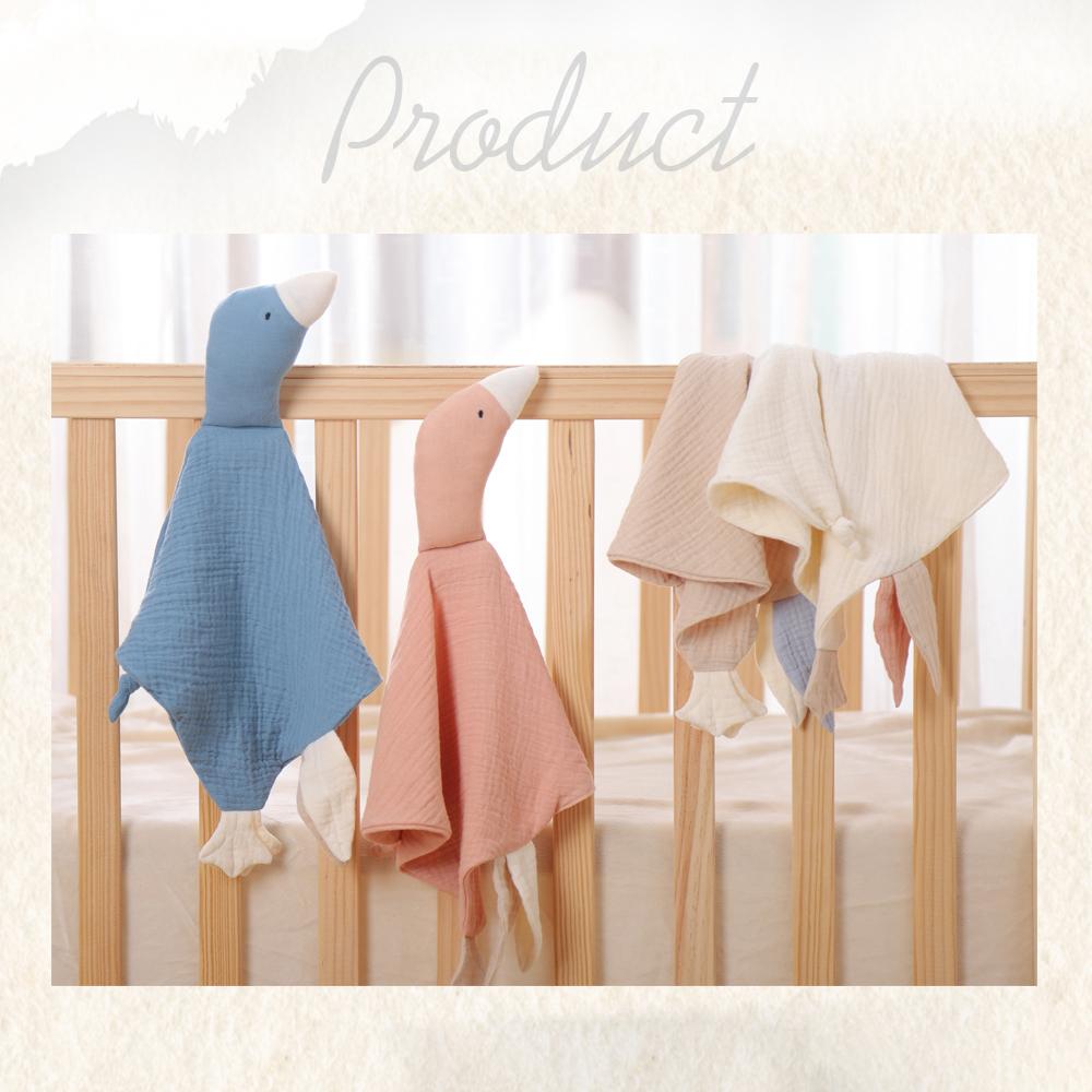 Милые детские одеяла для безопасности животных, мягкие хлопковые милые детские успокаивающие полотенца унисекс