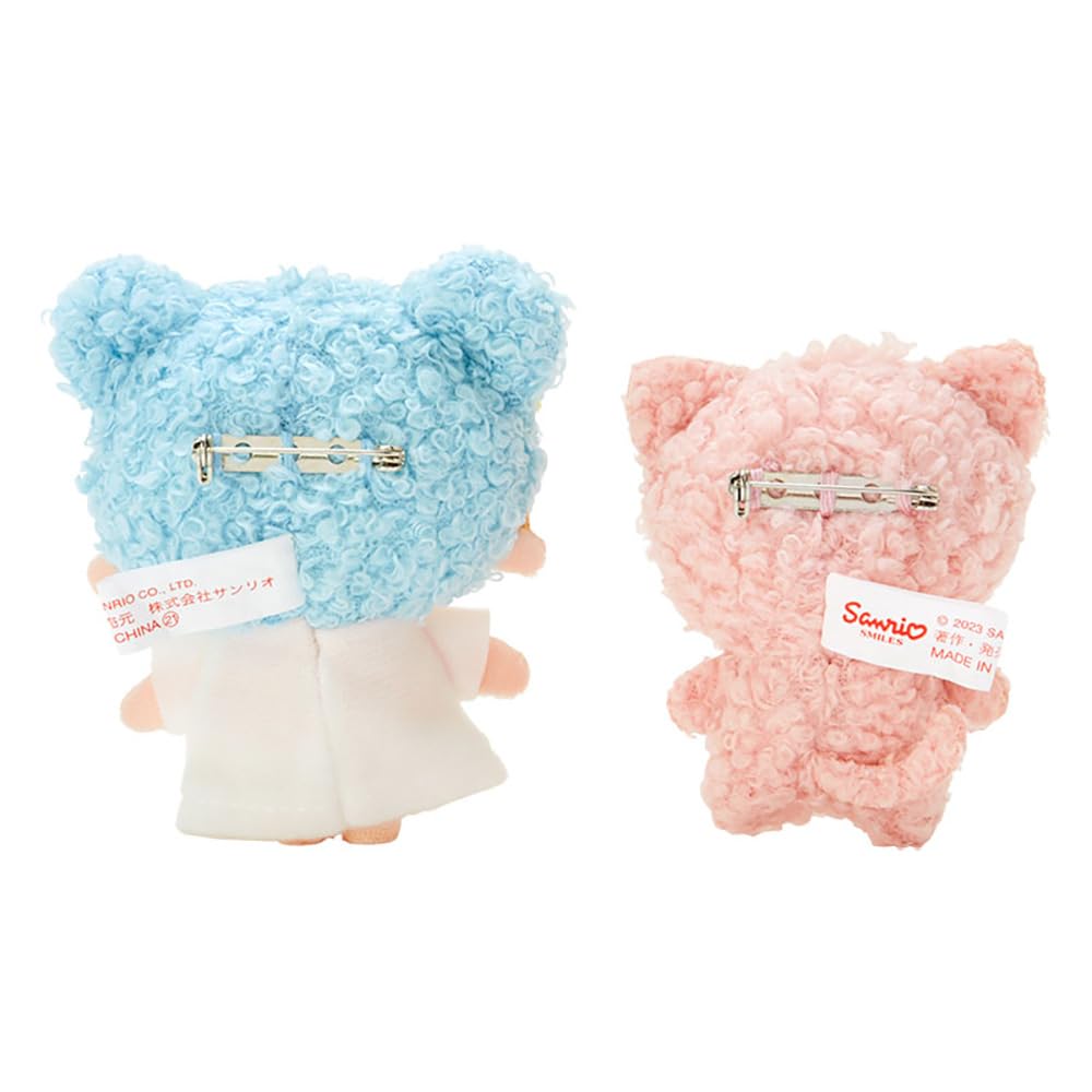 Sanrio Sanrio Брошь Little Twin Stars Kikirara LITTLE TWIN STARS xx 4 см Little Twin Stars Пушистый необычный дизайн Персонаж серии 012513 SANRIO