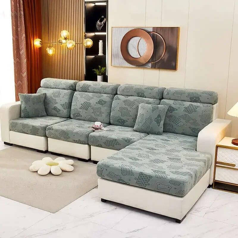 Противопыльные чехлы на диван, чехол на спинку сиденья, эластичный полиэстер, секционный угловой чехол для дивана, чехол для шезлонга, защита для отдыха