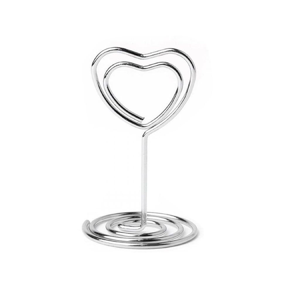 Украшения Зажим для бумаги Свадебные принадлежности Карточка для рассадки Фотографии Зажимы Зажимы Подставка Держатель для номеров столов