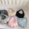 Плиссированная мягкая сумка через плечо для женщин Bubbles Cloud bag сумки большой вместимости