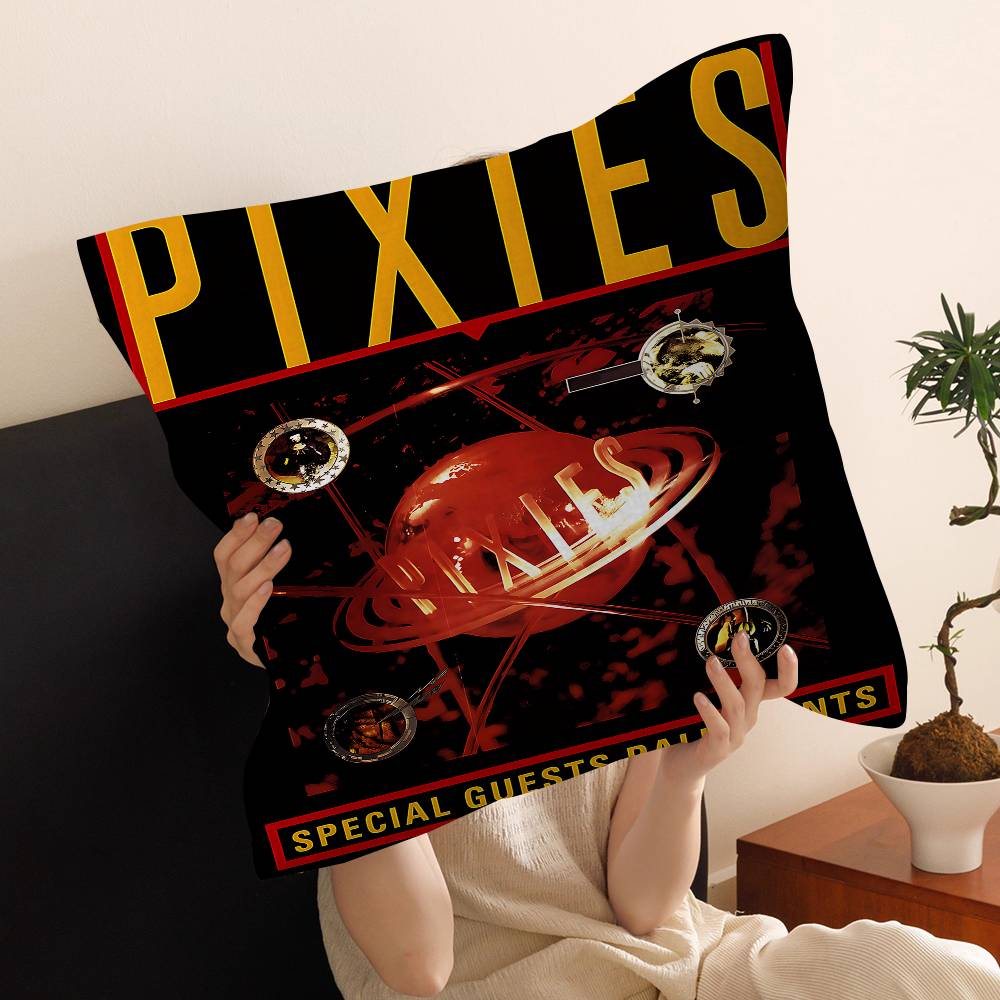 Rock Band PPixies Cushion Cover Pillowcase Upholstery Sofa Throw Pillow Home Decor Pillowcas