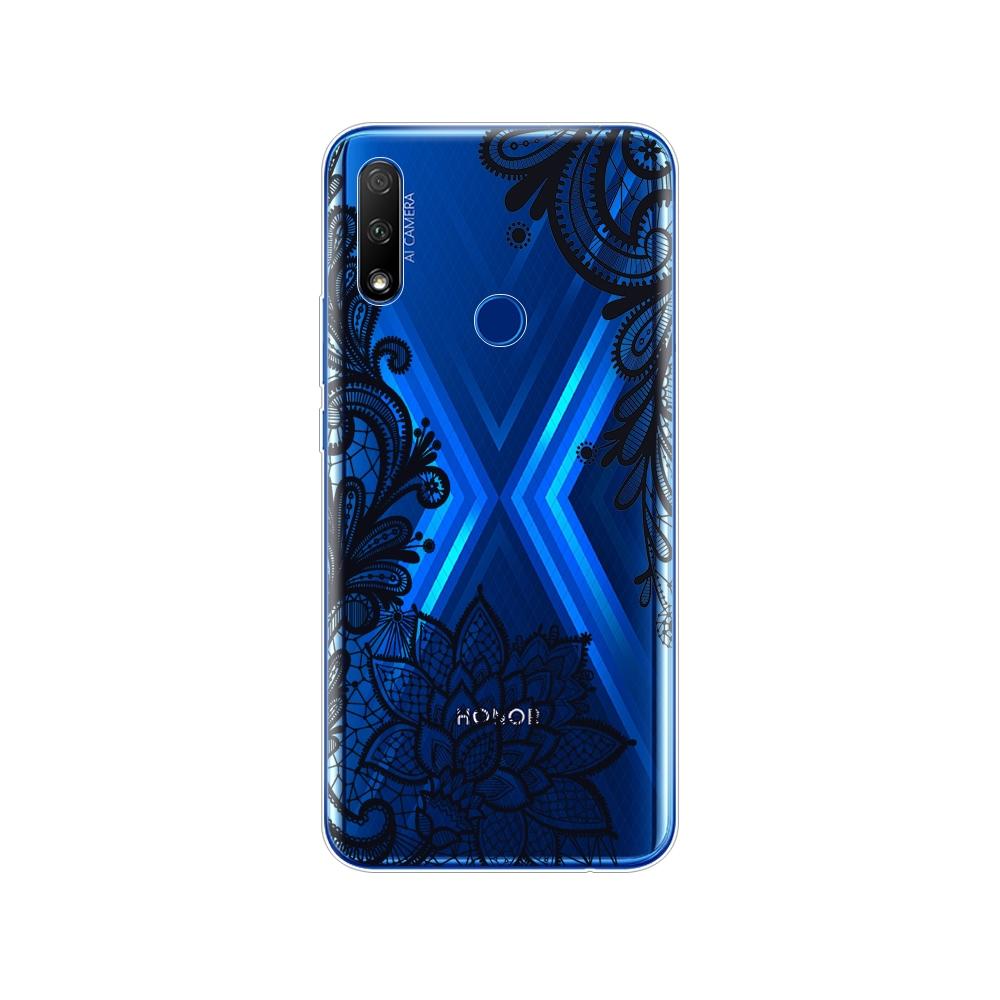 Для Honor 9X Global Case Honor 9X Премиум Чехол Силиконовый ТПУ Мягкая задняя крышка Чехол для телефона Для Huawei Honor 9X Premium STK-LX1 Бампер