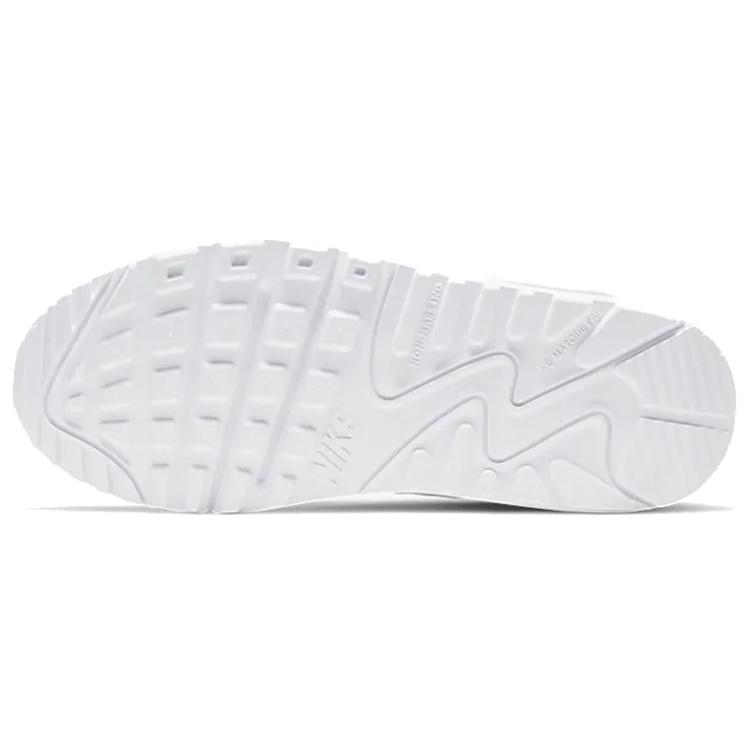 (GS) Nike Air Max 90 Leather 'White' Kids' CD6864-100
