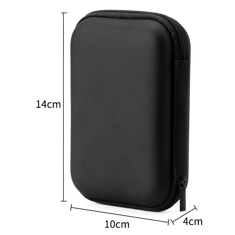 Bluetooth Earphone & Charger Storage Bag - Organizer for Earphones, Data Cables, Chargers, Power Banks