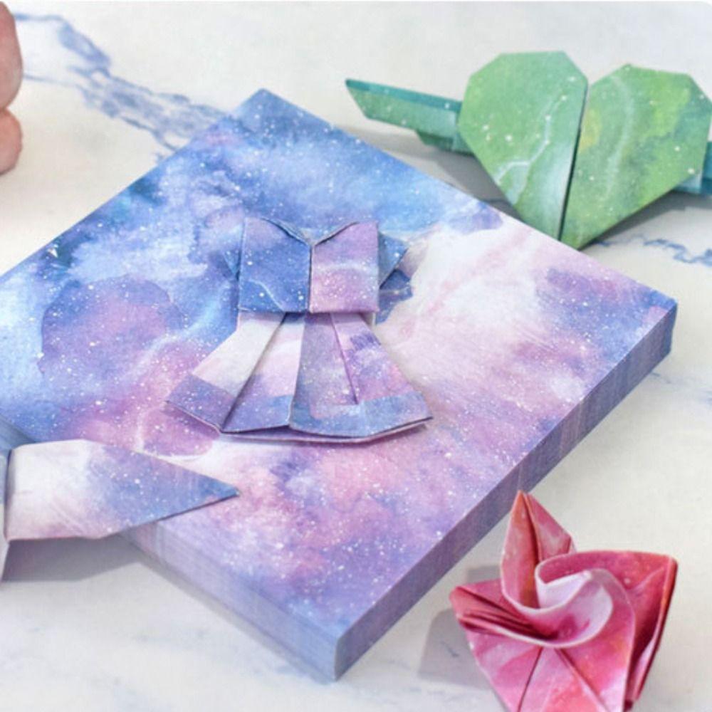 Creativity Exercise Sakura Double Sides Folding Paper Craft paper Art Material Origami Paper