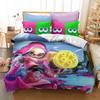 Популярный комплект постельного белья с принтом игры Splatoon 2, 3D-мультяшный комплект пододеяльников, наволочка для подушки, двуспальная кровать размера Queen, комплект постельного белья размера King Size