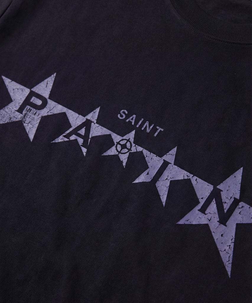 SAINTPAIN Sp Saint Star Short Sleeve T-Shirt Black
