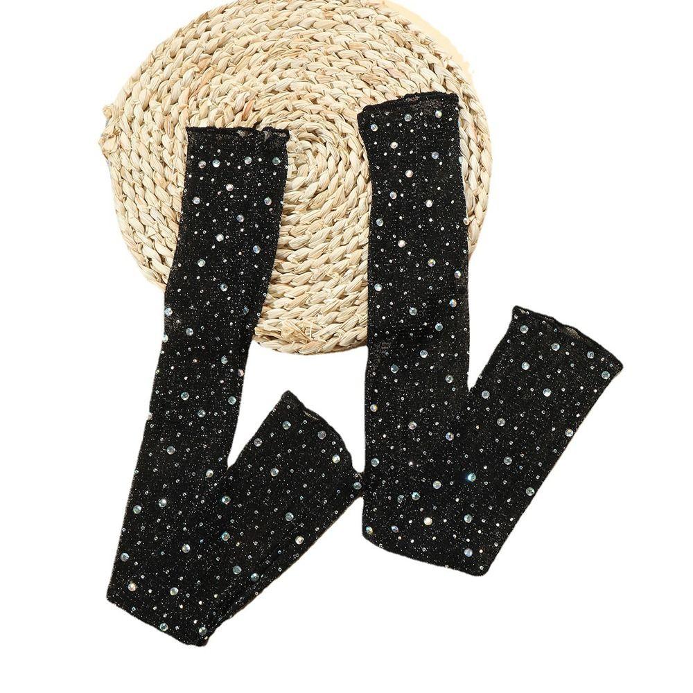 Сетчатые солнцезащитные рукава для рук, накидки на руки, длинные перчатки без пальцев, для занятий спортом на открытом воздухе