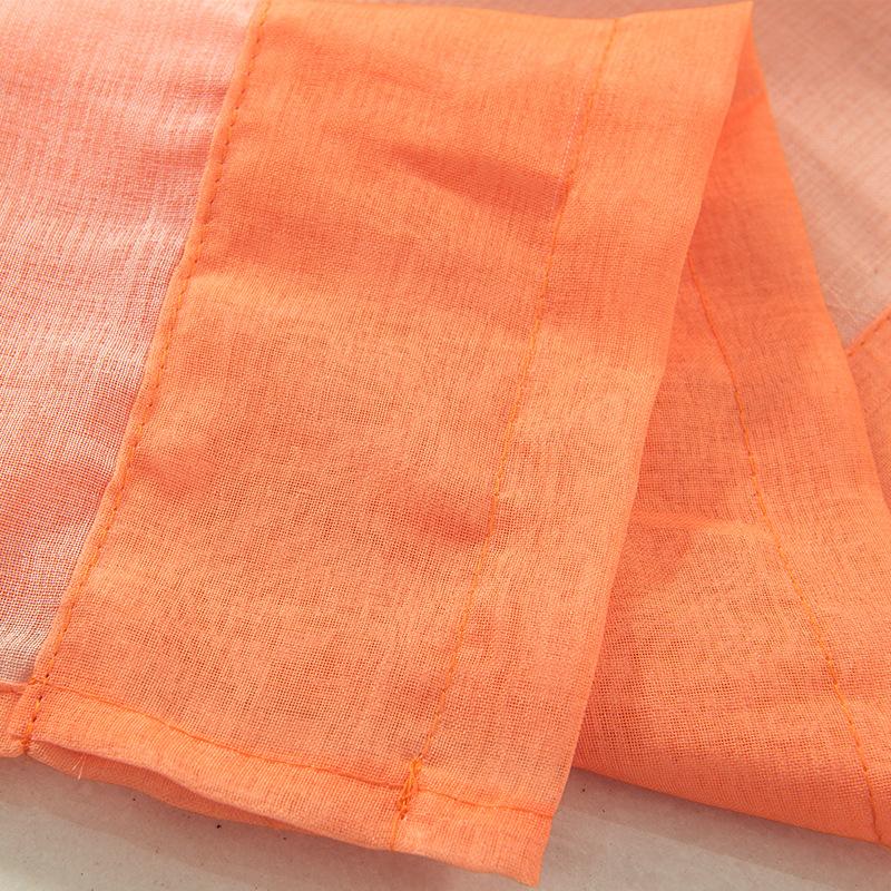 Printed Window Screen Curtain Finished Curtain Window Screen Gradual Change Color Window Screen Living Room Bedroom Rod Curtain