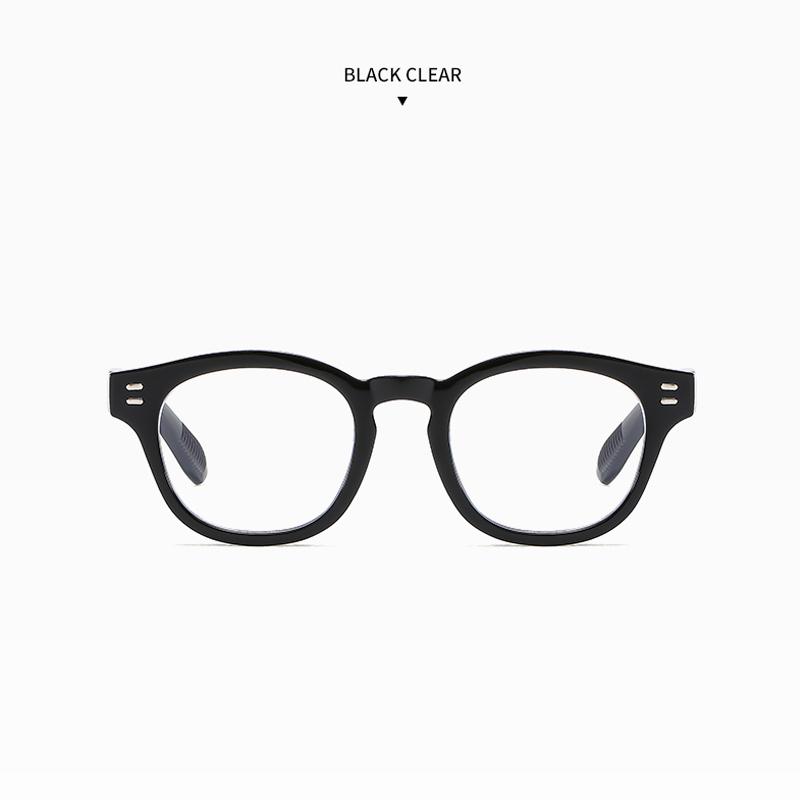 4pcs Vintage Anti Blue Light Square Glasses Women Men Luxury Brand Trend Myopia Prescription Rivet Frame