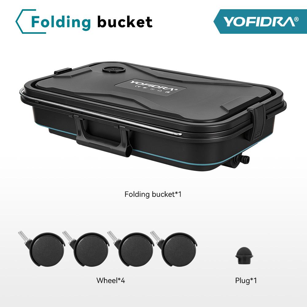 Yofidra Безщеточная мойка высокого давления 200 Бар, водяной пистолет для автомобиля + ведро, очиститель для сада, распылитель для аккумулятора Makita 21 В (штырь)