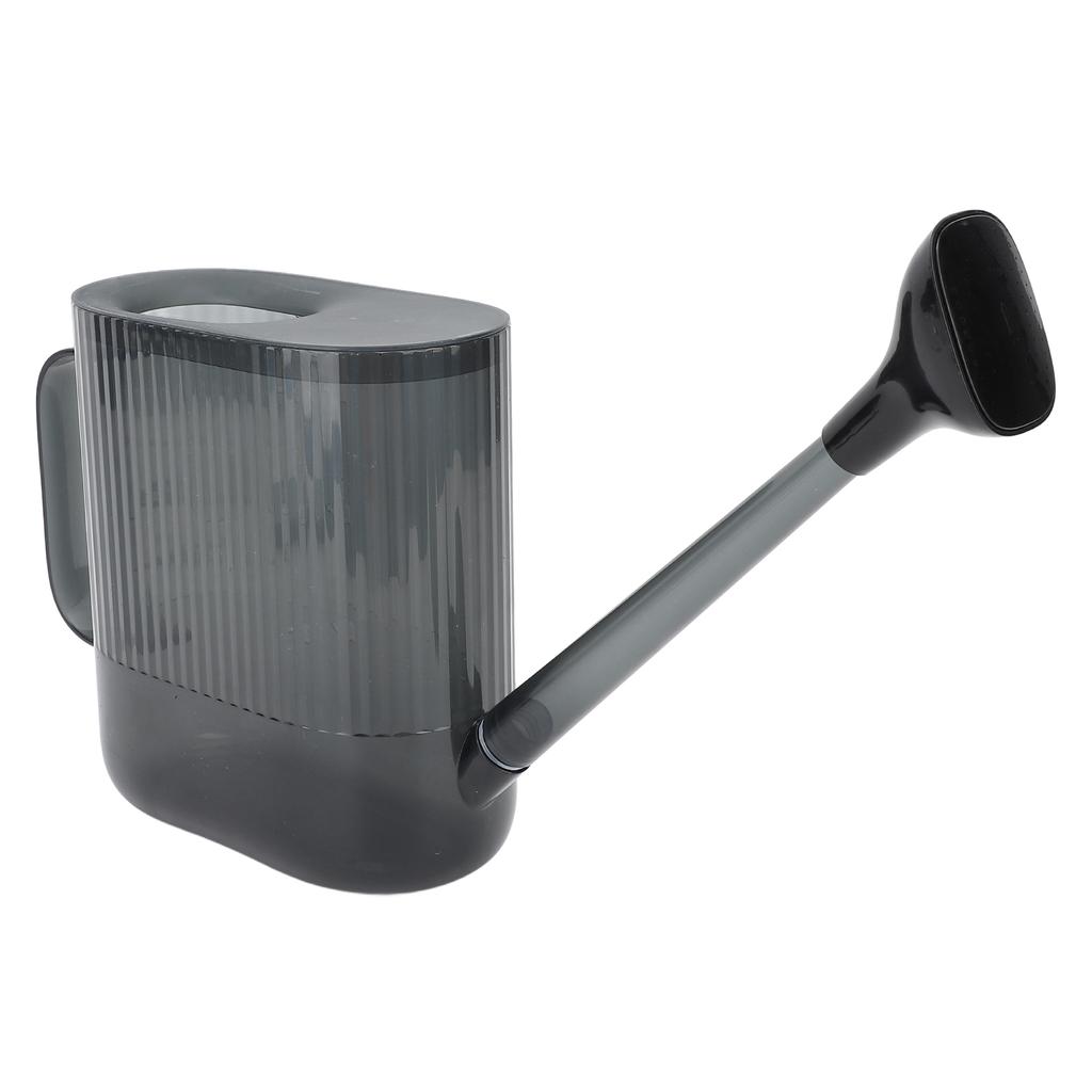 Лейка для комнатных растений 1,8 л, полипропиленовая, многофункциональная, с длинным носиком, серая