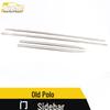 Old Polo Door Edge Trim: Stainless Steel Bumper & Body Decoration Strips