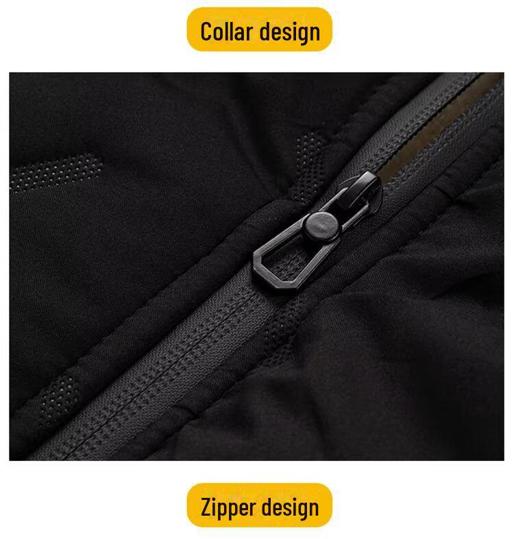 Мужской модный жилет из хлопка с бархатной подкладкой — теплый и стильный для осени/зимы