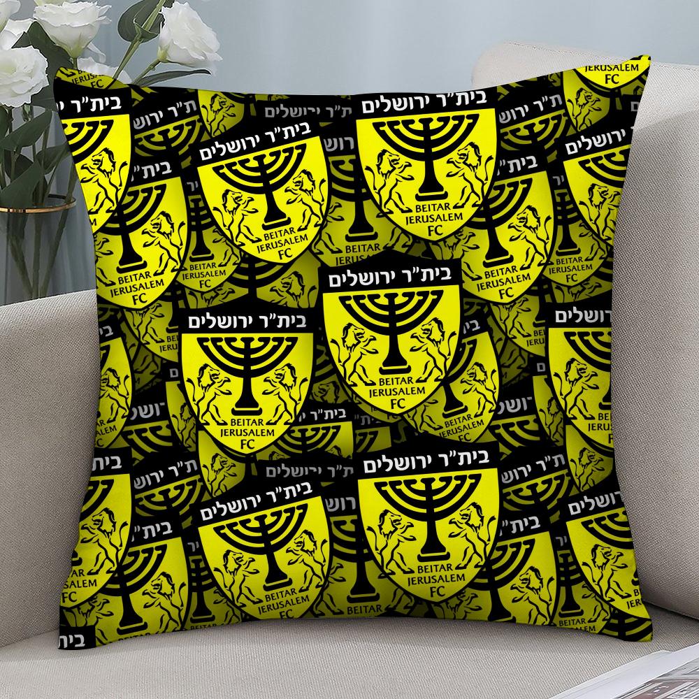 B-Beitar J-Jerusalems Наволочка Короткий Плюш Чехлы для Подушек Декоративный Подарок для Дивана Дома Двусторонний Принт Чехол для Подушки