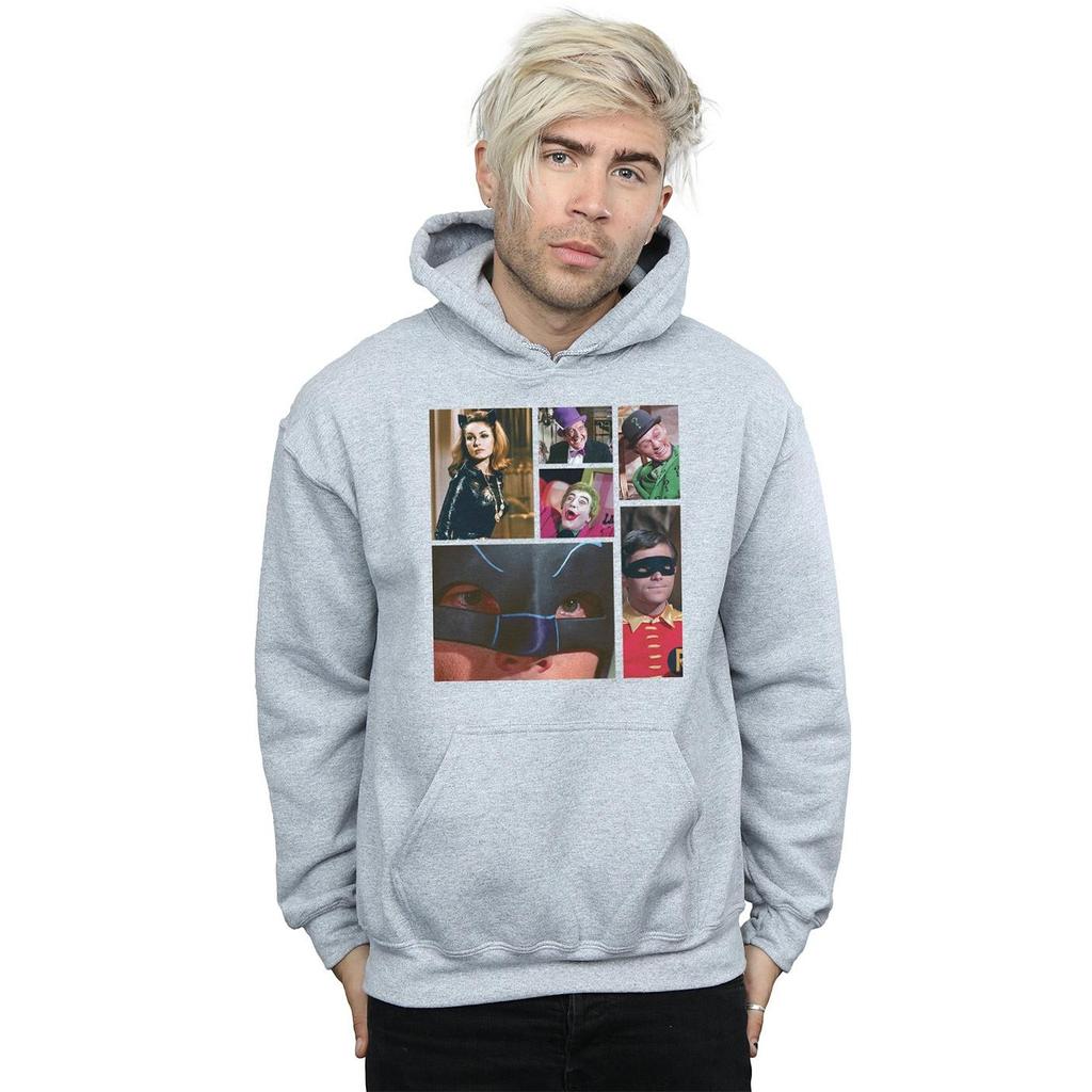 DC Comics Мужская толстовка с капюшоном с фотографией из сериала «Бэтмен»