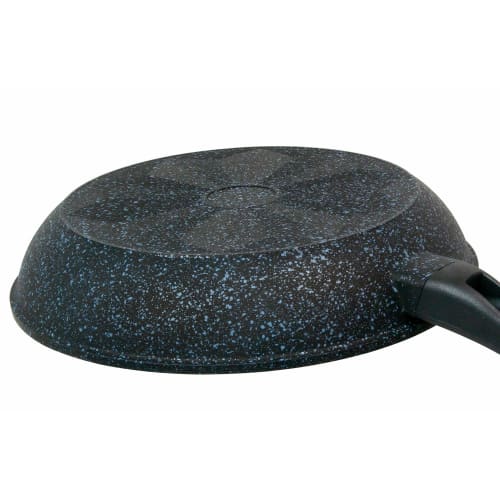 Tafuco Frying Pan, 26cm, Gas Stove Only, Ultra Lightweight, Diamond Marble Cast, Black, F-7152