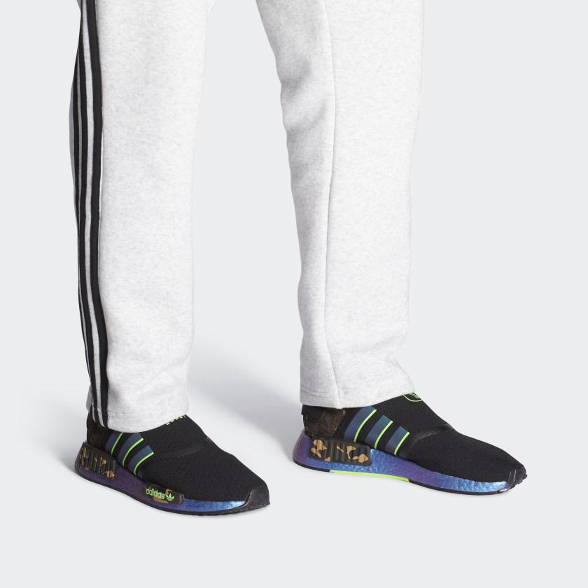 adidas Originals JuJu Smith-Schuster x Adidas Originals NMD_R1 'Черный камуфляжный принт' FZ5410