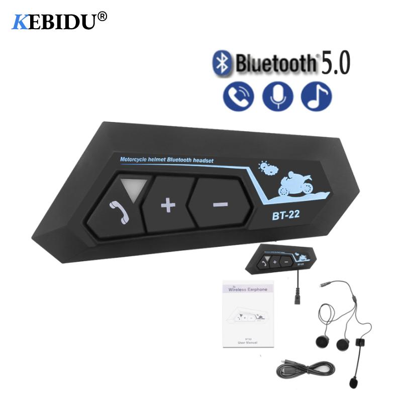 Шлем Bluetooth-гарнитура EDR Стерео Беспроводная громкая связь Интеллектуальный голос Перезаряжаемый Выносливость Водонепроницаемый с микрофоном для мотоцикла Велоспорт