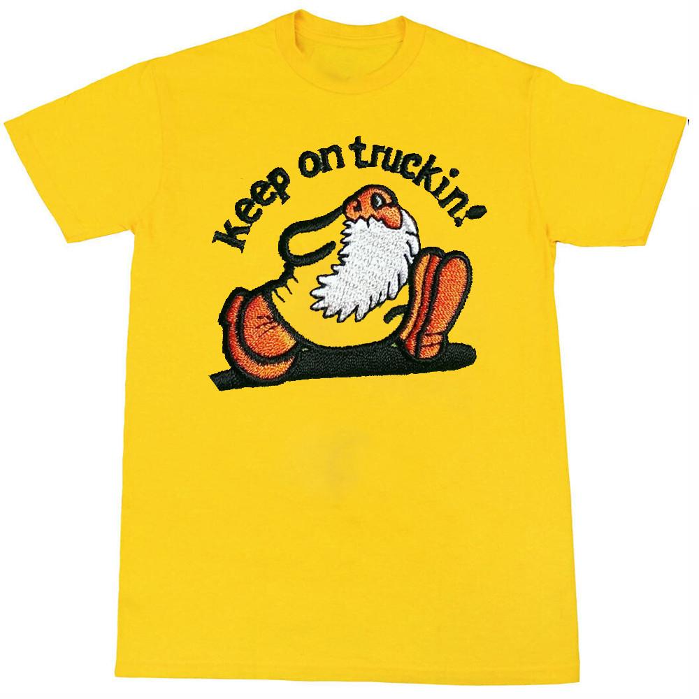 Vintage Robert Crumb Keep On Trucking Shirt Size S-4XL ZZ409 Unisex T-Shirt