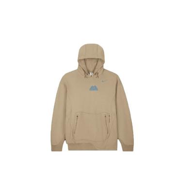 X Off-White Флисовая толстовка с капюшоном цвета хаки Мужские топы Тан DN1759-247