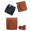 Stylishs PU Camera Bag Small Camera Case Shoulder Bag for 99 Camera Waterproof PU Leather Shoulder Case Shock Resistant